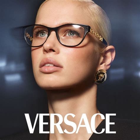 designer versace glasses|clear versace glasses on face.